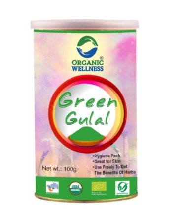 Organic Wellness Natural Green Gulal